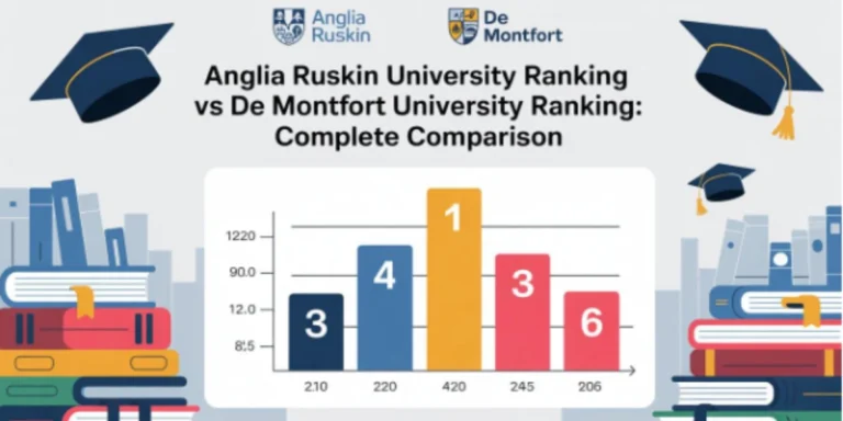 Anglia Ruskin University Ranking vs De Montfort University Ranking